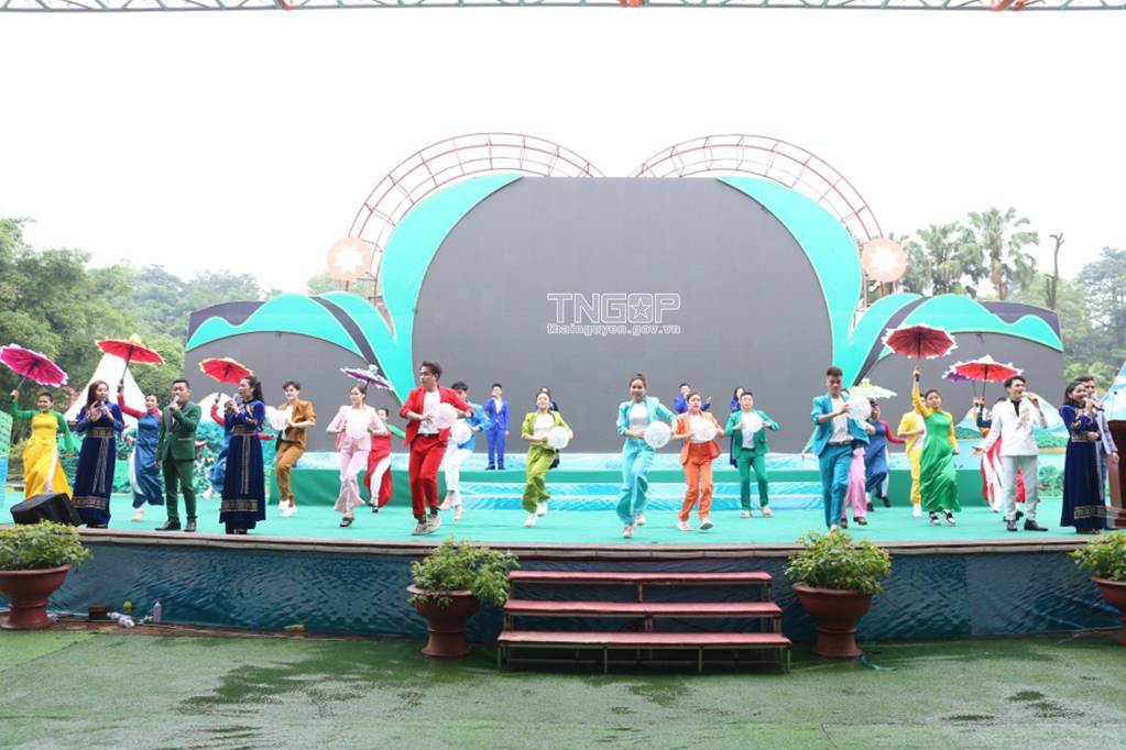Tổng duyệt chương trình Khai mạc Mùa du lịch tỉnh Thái Nguyên năm 2024